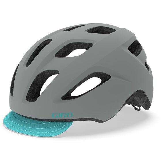 Kask miejski GIRO TRELLA matte szary ciemny teal Uniwersalny (50-57 cm)