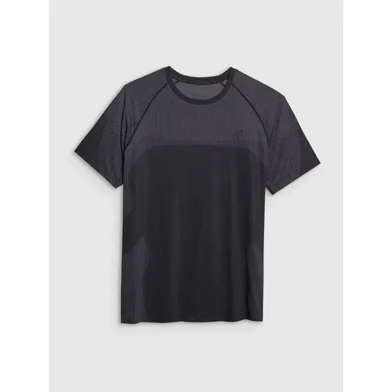 4F treningowa koszulka męska z nadrukiem szybkoschnąca 4FWAW25TFTSM1457 czarna, Kolor: czarny, Rozmiar: XXL, 5 zdjęcie