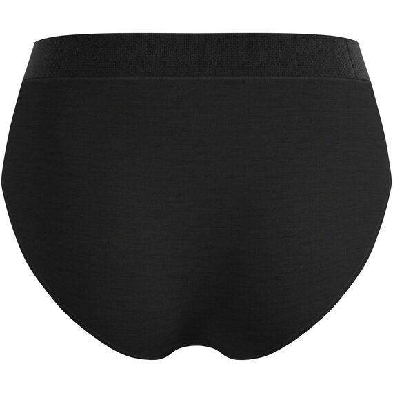 Figi damskie ODLO Panty MERINO 160 czarne, Kolor: fioletowy, Rozmiar: L, 2 zdjęcie