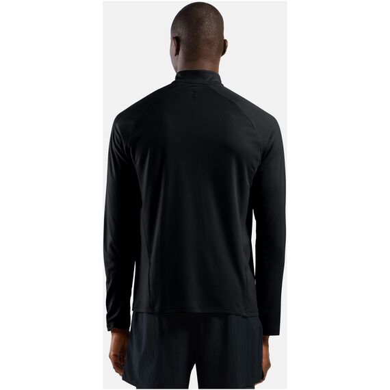Bluza męska ODLO Essential 1/2 zip Mid Layer czarna, Kolor: czarny, Rozmiar: L, 2 zdjęcie