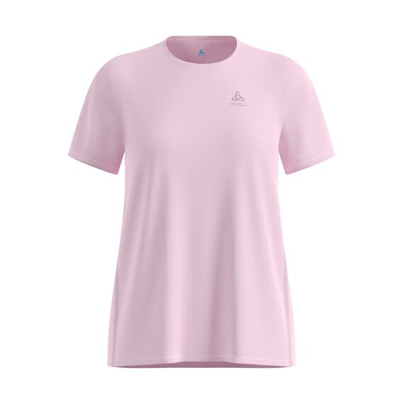 Koszulka z krótkim rękawem damska ODLO T-shirt crew neck s/s ZEROWEIGHT CHILL-TEC różowa, Kolor: różowy, Rozmiar: S, 6 zdjęcie