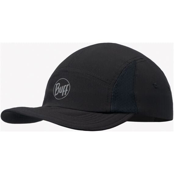 Czapka z daszkiem BUFF 5 PANEL GO CAP SOLID BLACK S/M