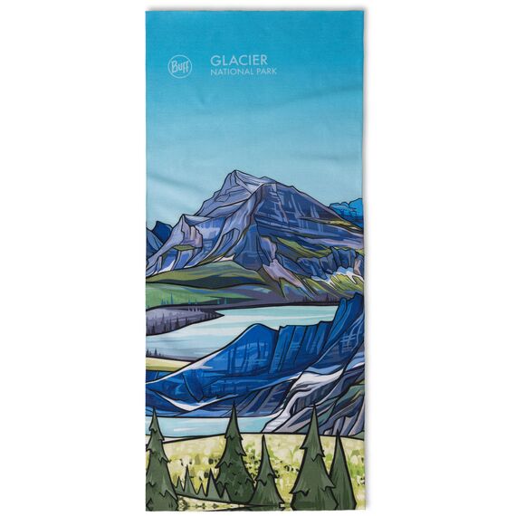 Bandana BUFF COOLNET UV® NATIONAL PARKS GLACIER, 4 zdjęcie