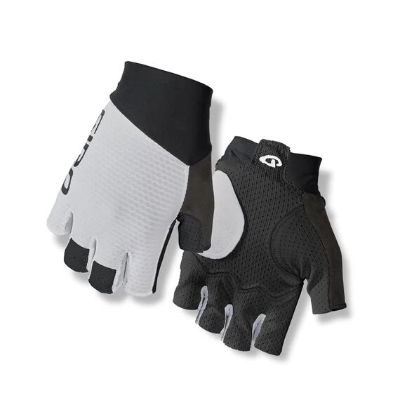 Rękawiczki męskie GIRO ZERO CS krótki palec biały
