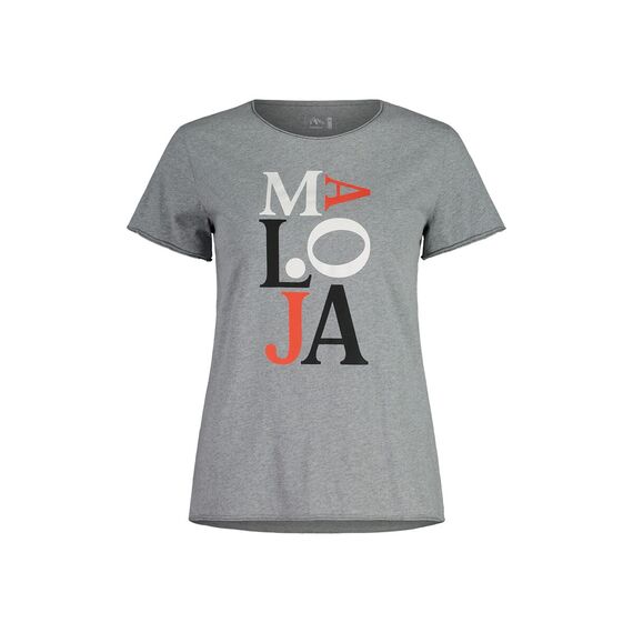 Maloja PadolaM. T-shirt damski BioRe Tee grey melange, Rozmiar: XS