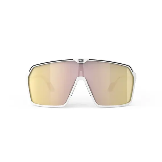 Okulary Rudy Project SPINSHIELD WHITE MATTE - Multilaser Gold, 2 zdjęcie