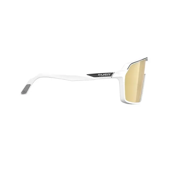 Okulary Rudy Project SPINSHIELD WHITE MATTE - Multilaser Gold, 3 zdjęcie
