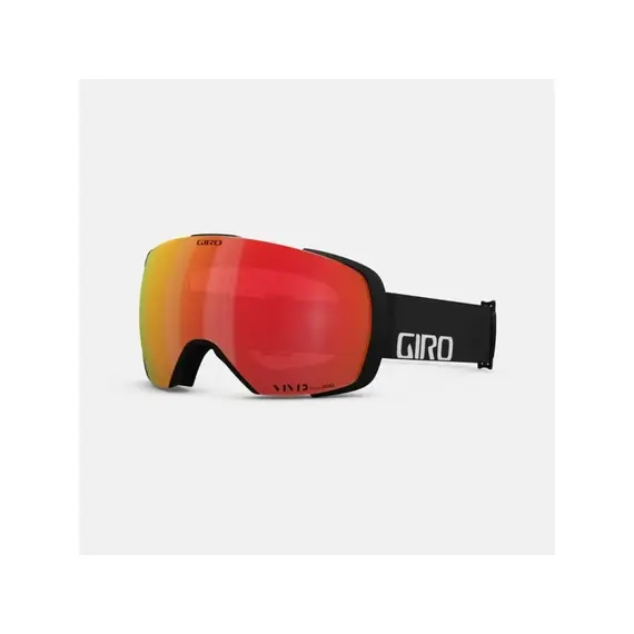 Gogle zimowe GIRO CONTACT czarny WORDMARK (Szyba lustrzana kolorowa VIVID-Carl Zeiss EMBER 19-42% S2 + Szyba lustrzana kolorowa VIVID-Carl Zeiss INFRARED 50% S1)