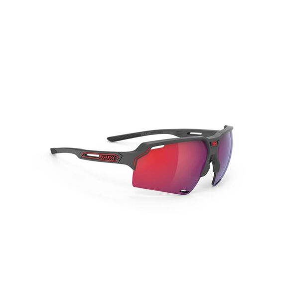 Okulary Rudy Project DELTABEAT CHARCOAL MATTE - Multilaser Red