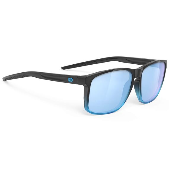 Okulary Rudy Project OVERLAP BLACK FADE CRYSTAL AZUR GLOSS - Multilaser Ice