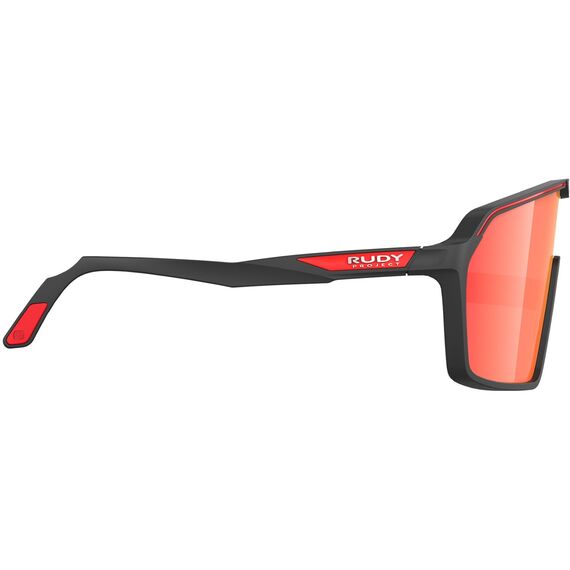 Okulary Rudy Project SPINSHIELD BLACK MATTE - Multilaser Red, 2 zdjęcie