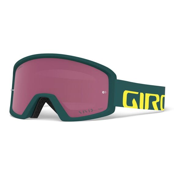 Gogle GIRO TAZZ MTB true spruce citron (Szyba kolorowa VIVID-Carl Zeiss TRAIL + Szyba Przeźroczysta 99% S0)