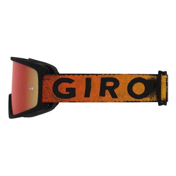 Gogle GIRO BLOK MTB czarny czerwony hypnotic (Szyba Czerwona Lustrzana AMBER SCARLET + Szyba Przeźroczysta 99% S0), 2 zdjęcie