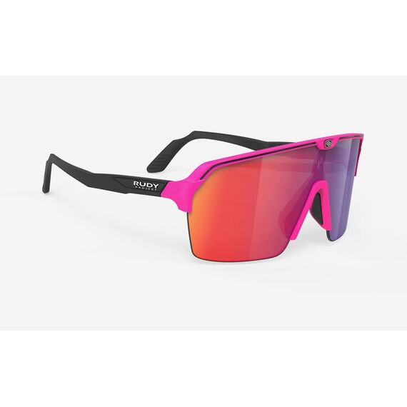 Okulary Rudy Project SPINSHIELD AIR PINK FLUO MATTE - Multilaser Red