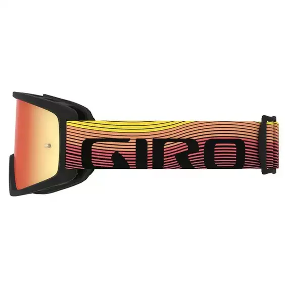 Gogle GIRO BLOK MTB orange heatwave (Szyba kolorowa AMBER xx% S3 + Szyba Przeźroczysta 99% S0) mocowanie pod zrywki, 2 zdjęcie