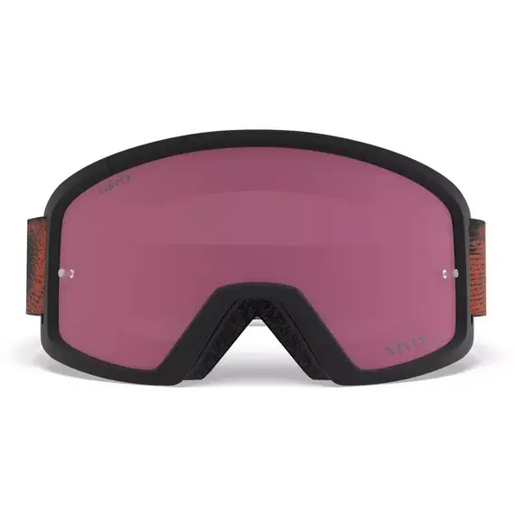 Gogle GIRO TAZZ MTB czarny czerwony hypnotic (Szyba kolorowa VIVID-Carl Zeiss TRAIL + Szyba Przeźroczysta 99% S0), 2 zdjęcie
