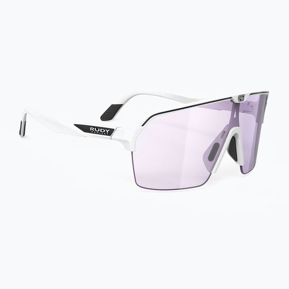 Okulary Rudy Project SPINSHIELD WHITE MATTE - Impactx Photochromic 2 Laser Purple