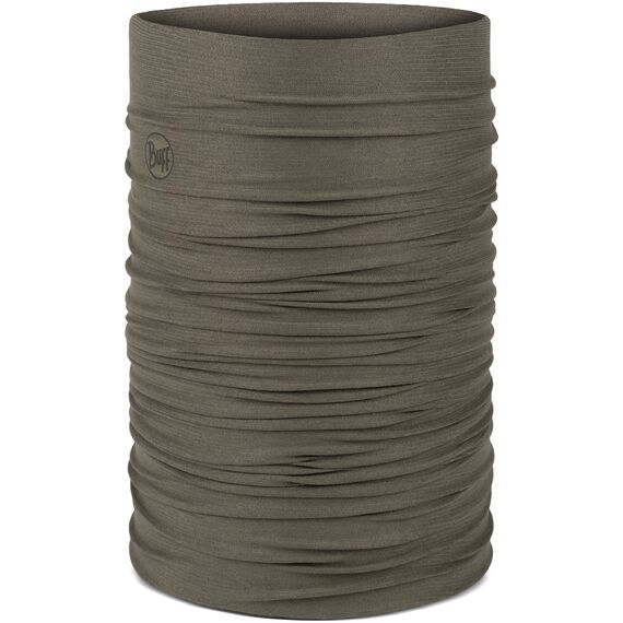 Bandana BUFF COOLNET UV® INSECT SHIELD SOLID KHAKI, Kolor: zielony, Rozmiar: one size