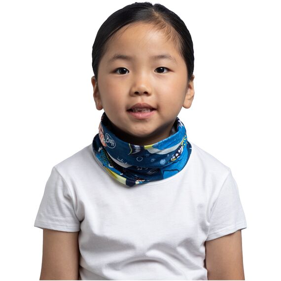 Bandana dziecięca BUFF COOLNET UV® HUAMBI NAVY, Kolor: niebieski, Rozmiar: one size, 2 zdjęcie