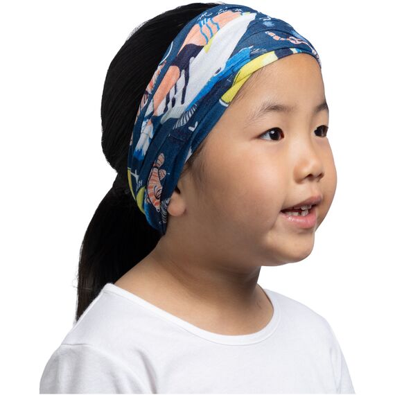 Bandana dziecięca BUFF COOLNET UV® HUAMBI NAVY, Kolor: niebieski, Rozmiar: one size, 3 zdjęcie