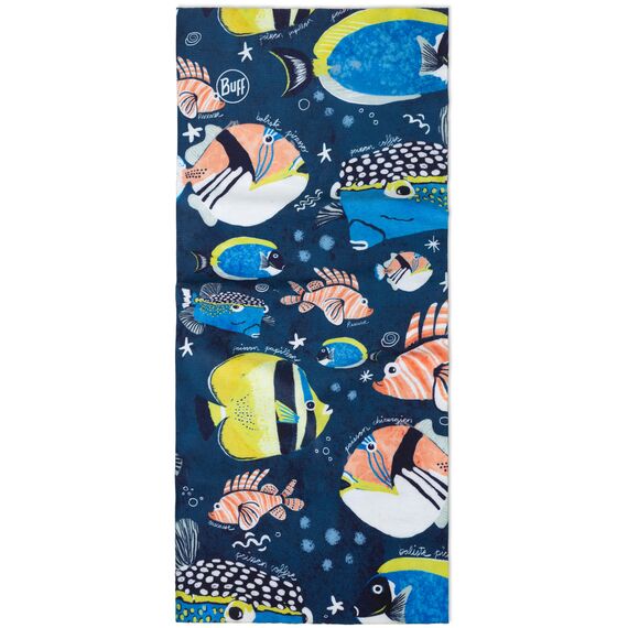 Bandana dziecięca BUFF COOLNET UV® HUAMBI NAVY, Kolor: niebieski, Rozmiar: one size, 4 zdjęcie