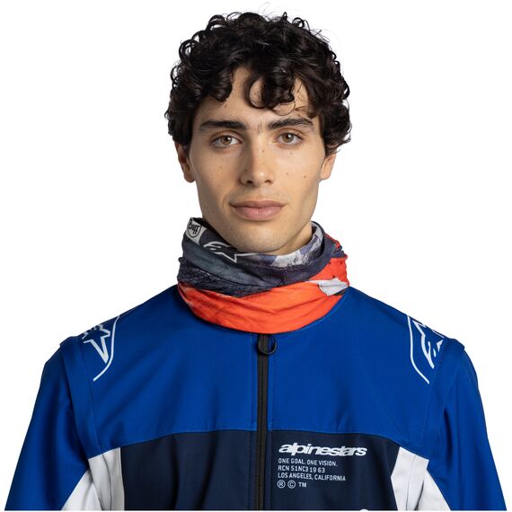 Bandana BUFF ORIGINAL ECOSTRETCH Alpine IGNITE BLACK, Kolor: czarny, Rozmiar: one size, 2 zdjęcie