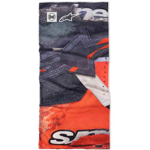 Bandana BUFF ORIGINAL ECOSTRETCH Alpine IGNITE BLACK, Kolor: czarny, Rozmiar: one size, 4 zdjęcie