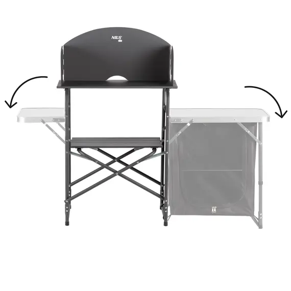 NILS CAMP NC3041 SZAFKA TURYSTYCZNA Z OSŁONĄ, 3 zdjęcie