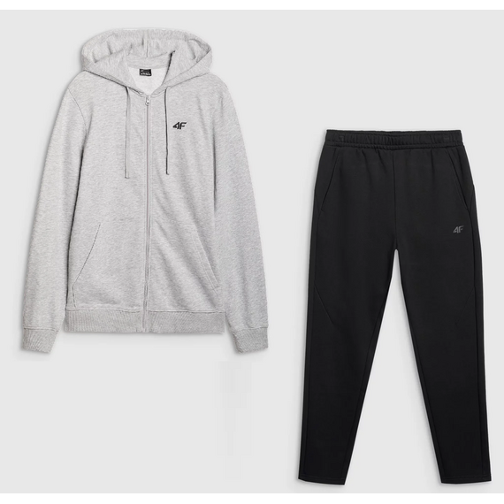 4F bluza dresowa męska rozpinana + spodnie dresowe zestaw