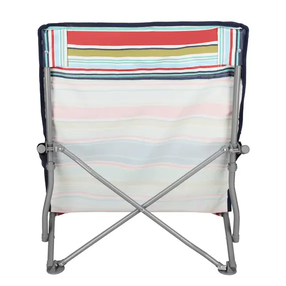 NILS NC3035 NIEBIESKO-CZERWONY KRZESŁO PLAŻOWE, Kolor: czerwony, Rozmiar: one size, 6 zdjęcie