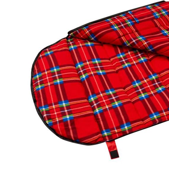 NILS CAMP NC2003 CZARNO-CZERWONY ŚPIWÓR, 4 zdjęcie