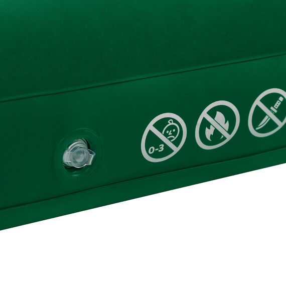 NILS CAMP NC2803 MATERAC TURYSTYCZNY DMUCHANY 203X152X22 CM ZIELONY, 5 zdjęcie