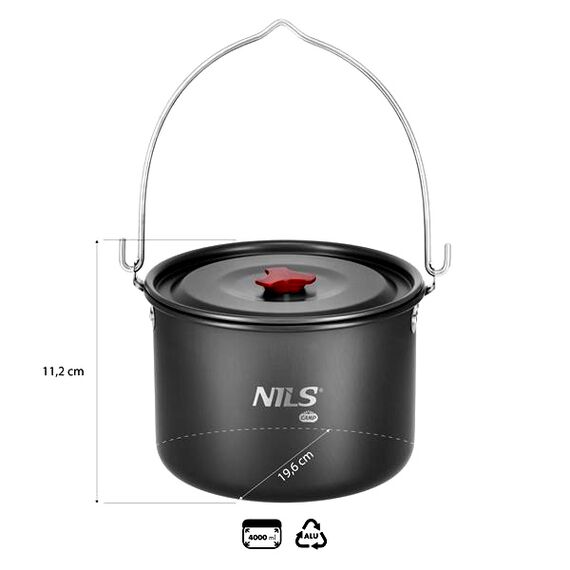 NILS CAMP NC17117 GARNEK TURYSTYCZNY Z POKRYWKĄ 4 L, 5 zdjęcie