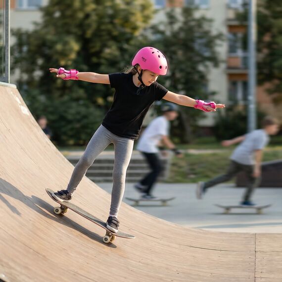 NILS EXTREME MT301 KASK RÓŻOWY XS(48-52CM), Kolor: różowy, Rozmiar: S, 5 zdjęcie