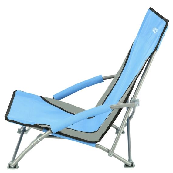 NILS NC3035 NIEBIESKI KRZESŁO PLAŻOWE, Kolor: niebieski, Rozmiar: one size, 3 zdjęcie