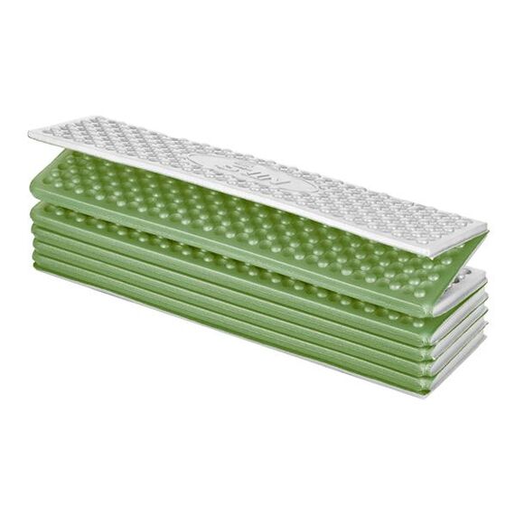 NILS CAMP NC17103 KARIMATA SKŁADANA TURYSTYCZNA Z PODBICIEM ALUMINIOWYM + XPE 195 CM ZIELONA, Kolor: zielony, Rozmiar: one size, 2 zdjęcie