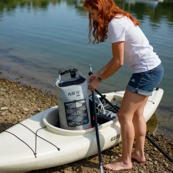 NILS CAMP NC17108 PLECAK WODOODPORNY 25L POMARAŃCZOWY, Kolor: pomarańczowy, Rozmiar: one size, 7 zdjęcie