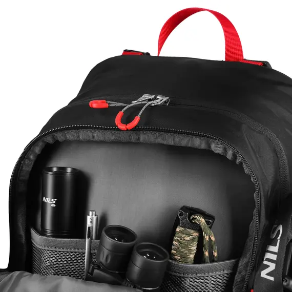NILS CAMP NC1925 PLECAK TURYSTYCZNY CZERWONY WAYFARER 35L, 3 zdjęcie