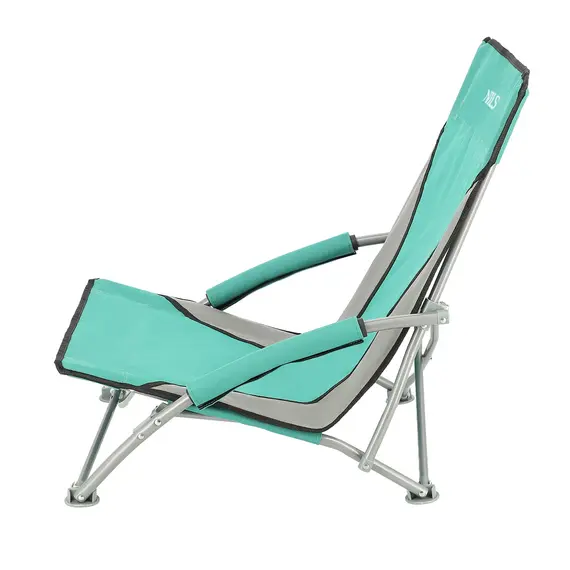 NILS NC3035 ZIELONO-SZARY KRZESŁO PLAŻOWE, Kolor: zielony, Rozmiar: one size, 2 zdjęcie