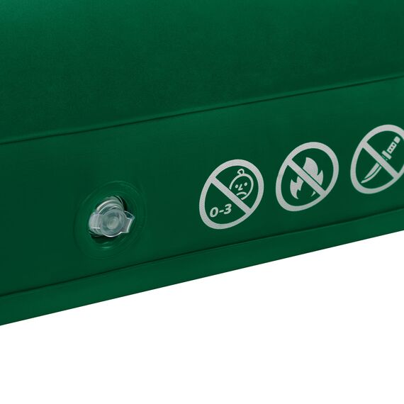 NILS CAMP NC2802 MATERAC TURYSTYCZNY DMUCHANY 191X137X22 CM ZIELONY, Kolor: zielony, Rozmiar: one size, 5 zdjęcie