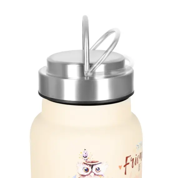 NILS CAMP NC3806 BUTELKA NA WODĘ 520ML STALOWA FOREST, 2 zdjęcie