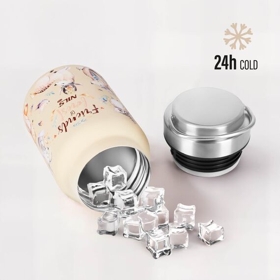 NILS CAMP NC3806 BUTELKA NA WODĘ 520ML STALOWA FOREST, 3 zdjęcie