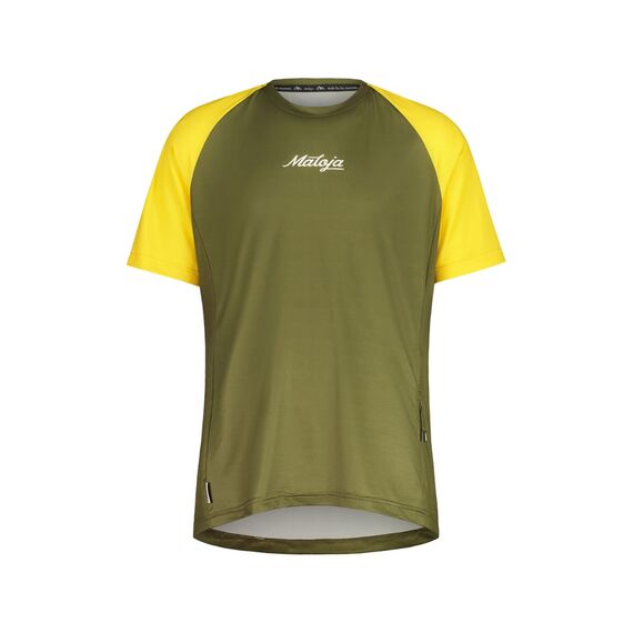 Maloja Koszulka rowerowa DentroM. Multi Cycle Tee moss multi, Rozmiar: S