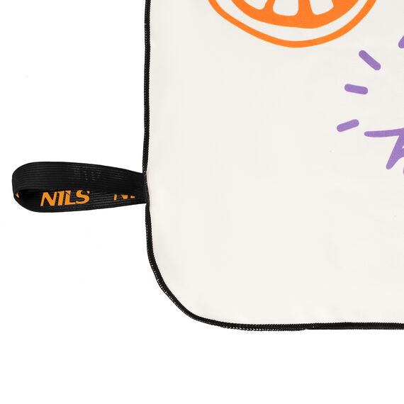 NILS NCR14 RĘCZNIK Z MIKROFIBRY SUMMER 160x80 cm, Kolor: biały, Rozmiar: one size, 3 zdjęcie