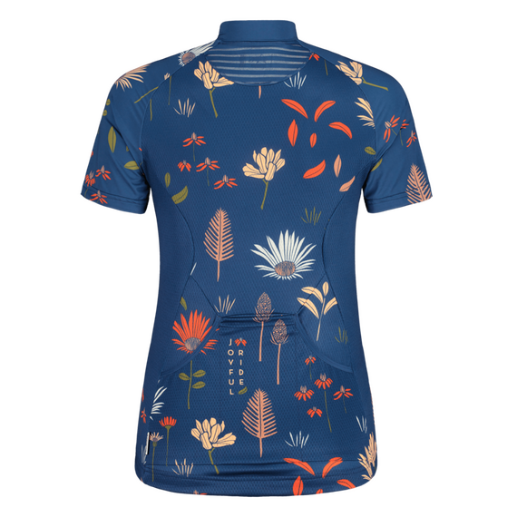 Maloja Koszulka rowerowa damska GanesM. AOP midnight mountain flowers, Rozmiar: XS, 2 zdjęcie