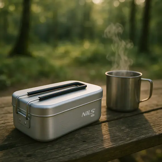 NILS CAMP NC4201 MENAŻKA ALUMINIOWA 500 ML, 5 zdjęcie