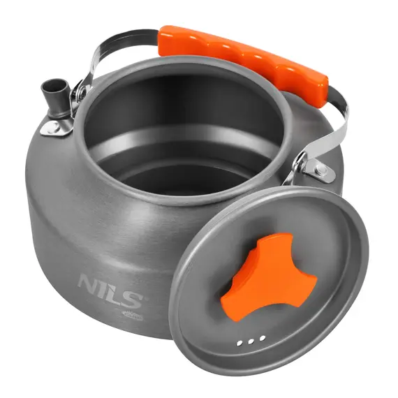 NILS CAMP NC17118 CZAJNIK TURYSTYCZNY Z POKRYWKĄ  1,1 L, 2 zdjęcie