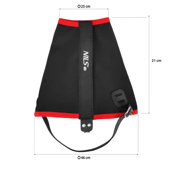 NILS CAMP NC17113 STUPTUTY BIEGOWE CZARNO-CZERWONE, Kolor: czerwony, Rozmiar: one size, 5 zdjęcie