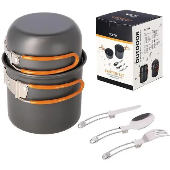 NILS CAMP NC1704 MENAŻKA ZESTAW, 4 zdjęcie