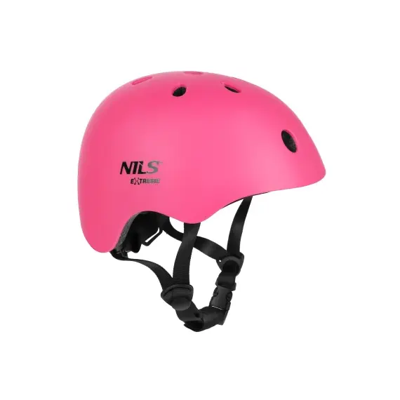 NILS EXTREME MTW001-1 KASK RÓŻOWY ROZM. XS(48-52CM), Kolor: fioletowy, Rozmiar: 53-58